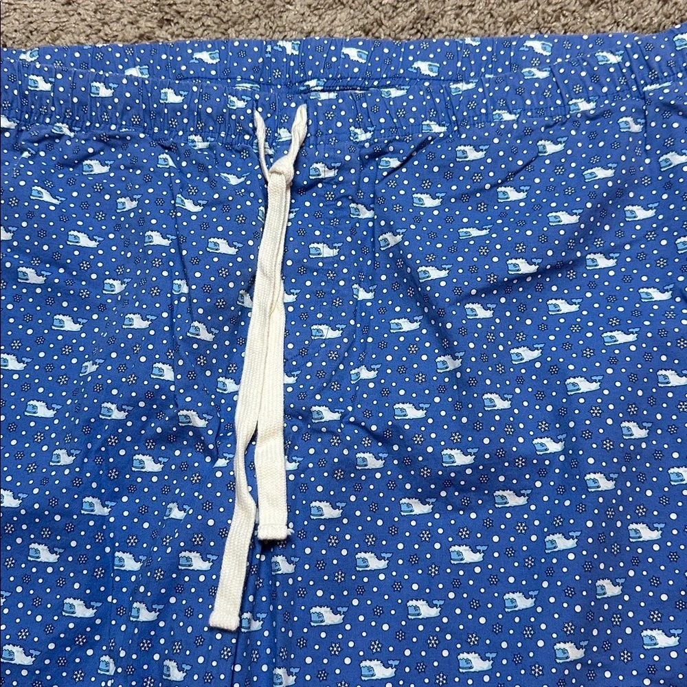 NWOT Vineyard Vines Men’s Flannel Lounge Pants Blue Size 2XL - Picture 2 of 8